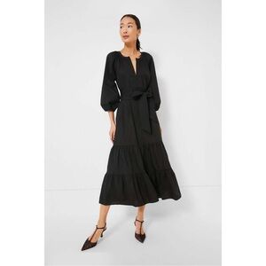 Tuckernuck Lyles Black Long Sleeve Dress